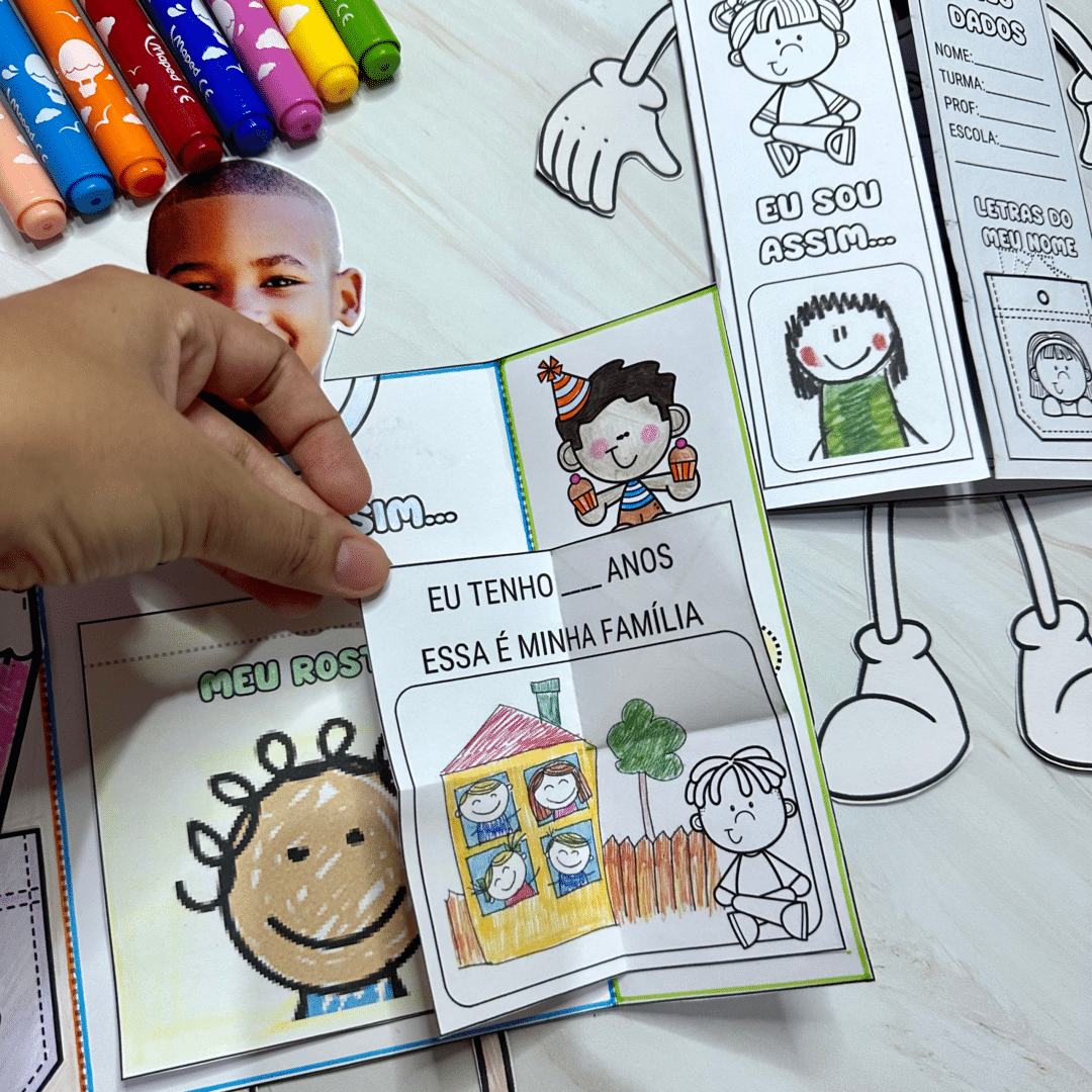 Atividade Interativa "Eu Sou Assim!" – Tema: Identidade Infantil 👦👧