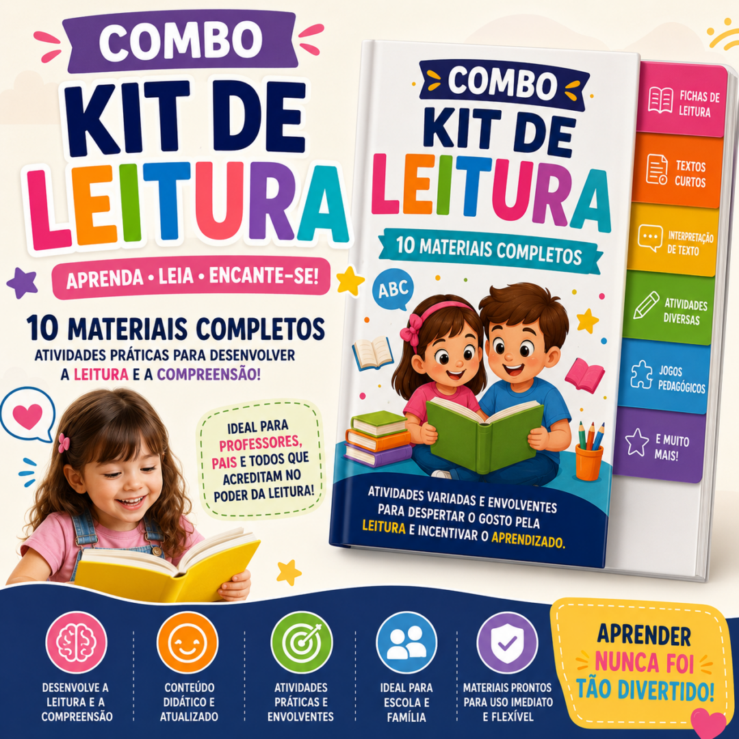 Combo Kit de Leitura