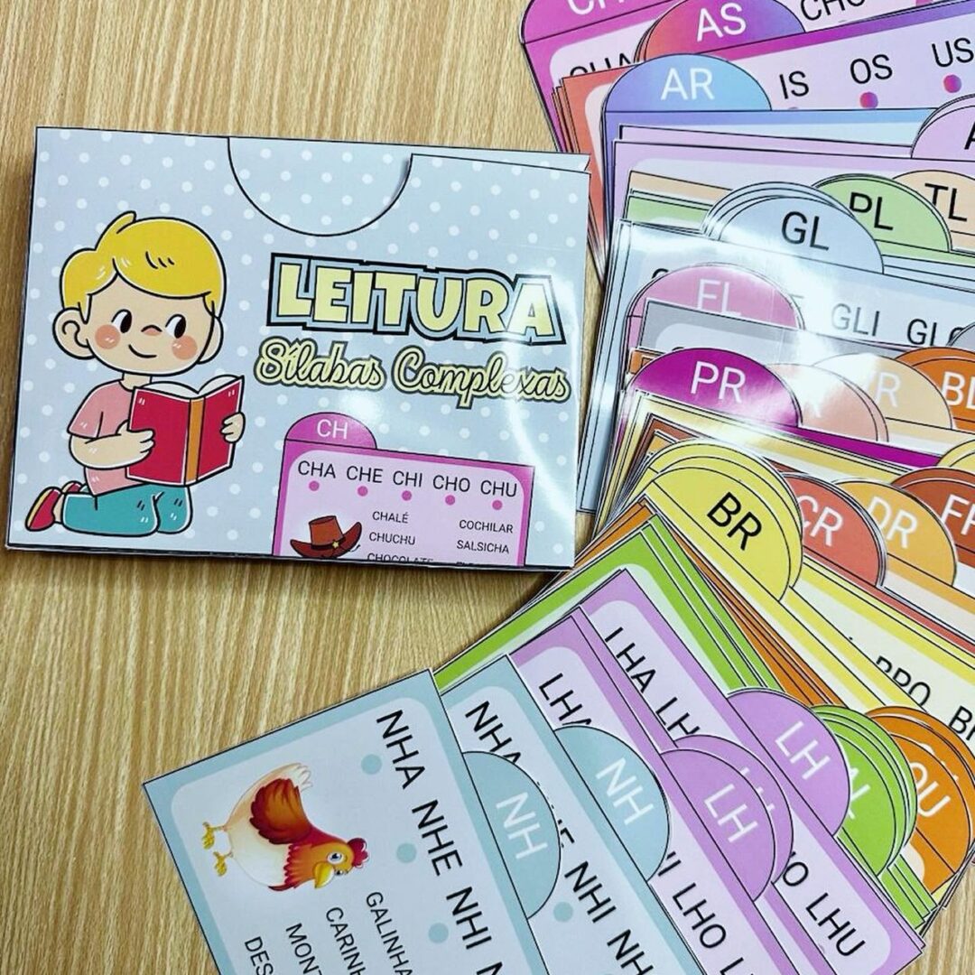 Ficha de Leitura Sílabas Complexas