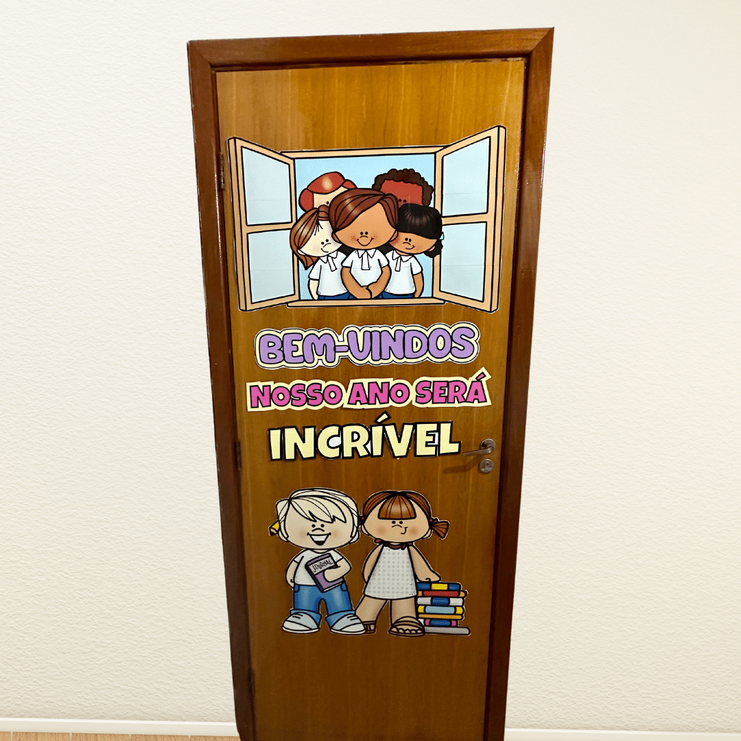 Decoração de porta