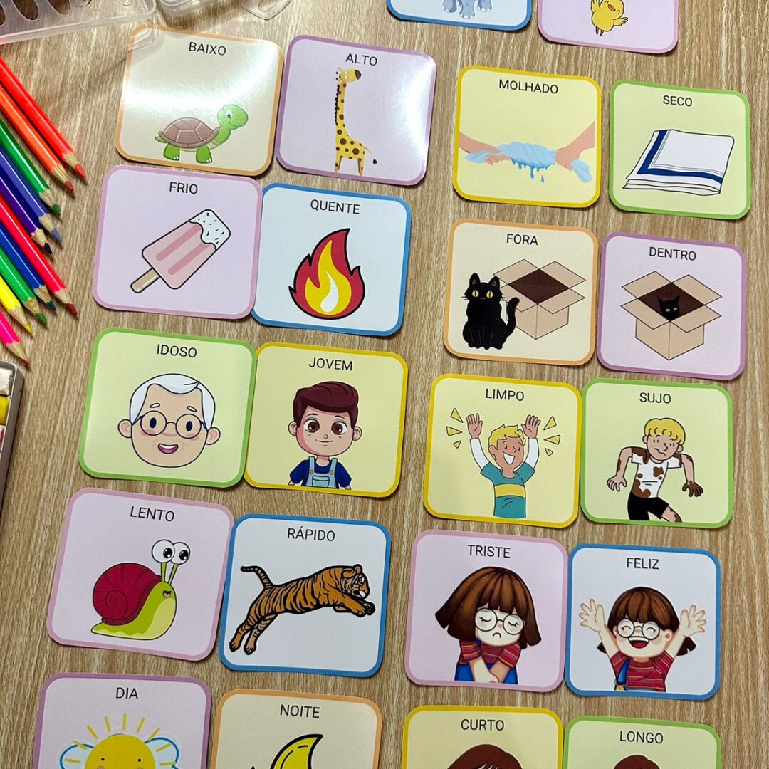 Jogo da Memória Opostos