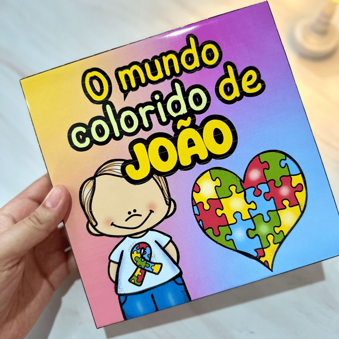 O Mundo Colorido de João – História na Caixa sobre Diversidade e Respeito (PDF para Imprimir)