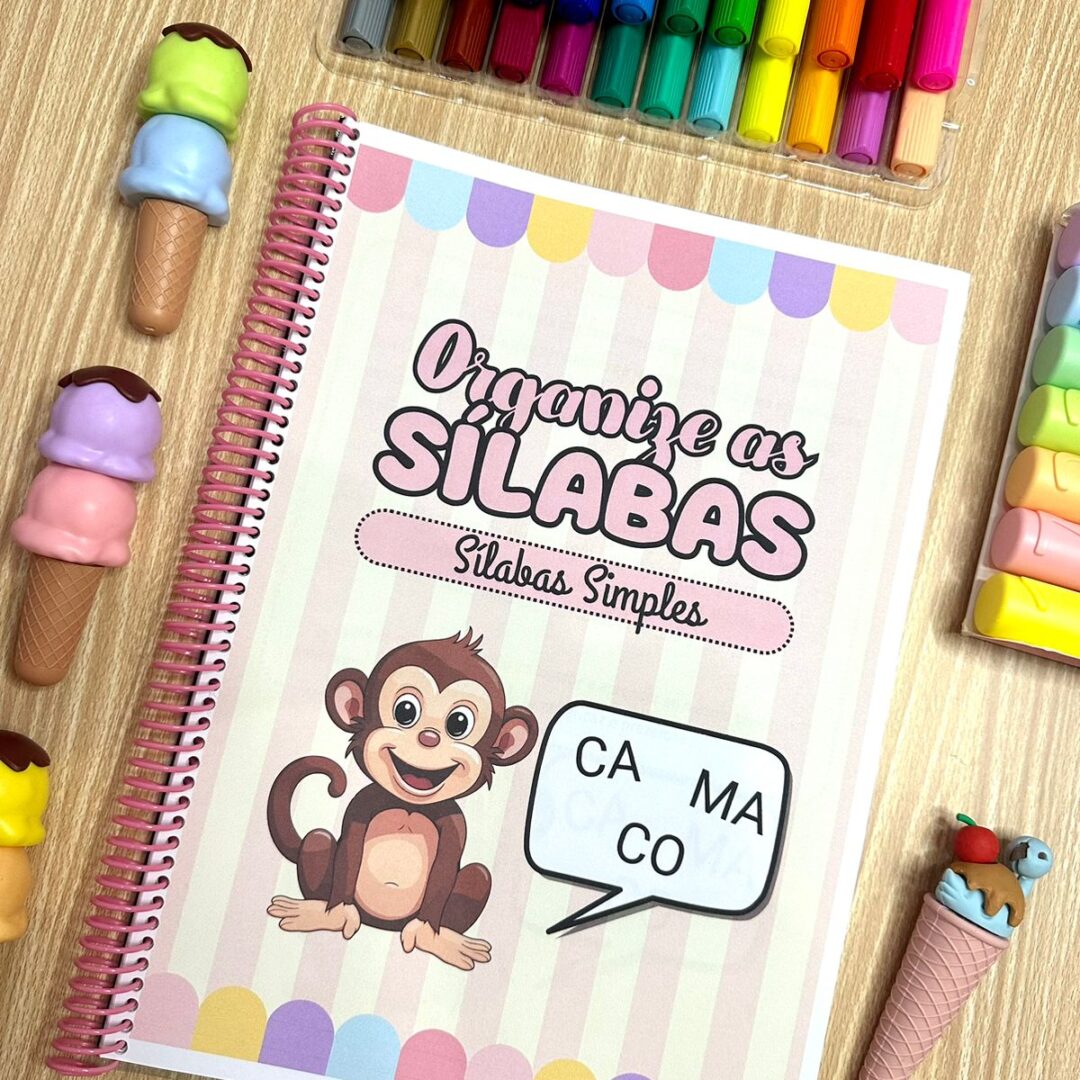 Organize as Sílabas simples