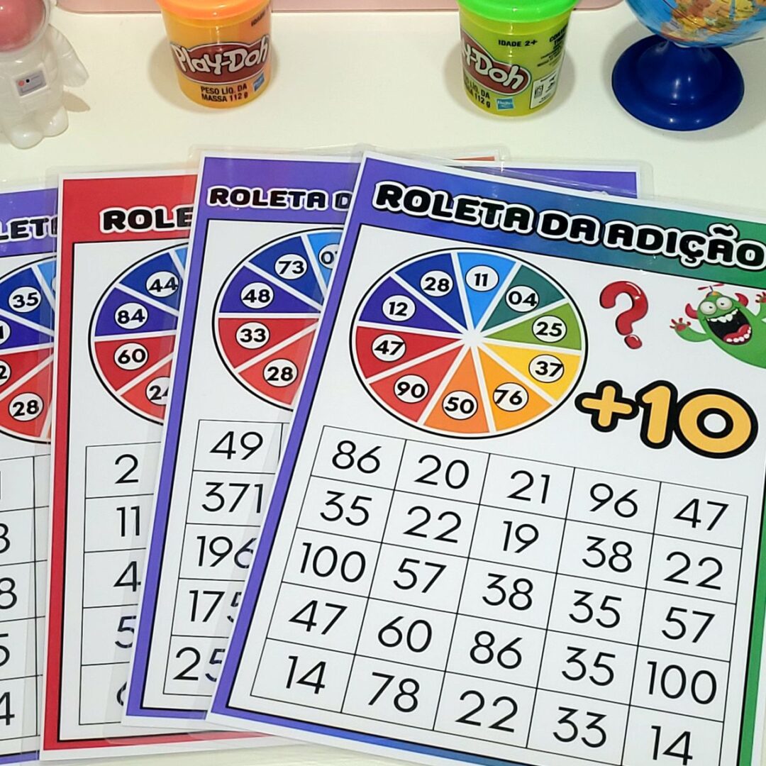 Roleta das Operações Matemáticas