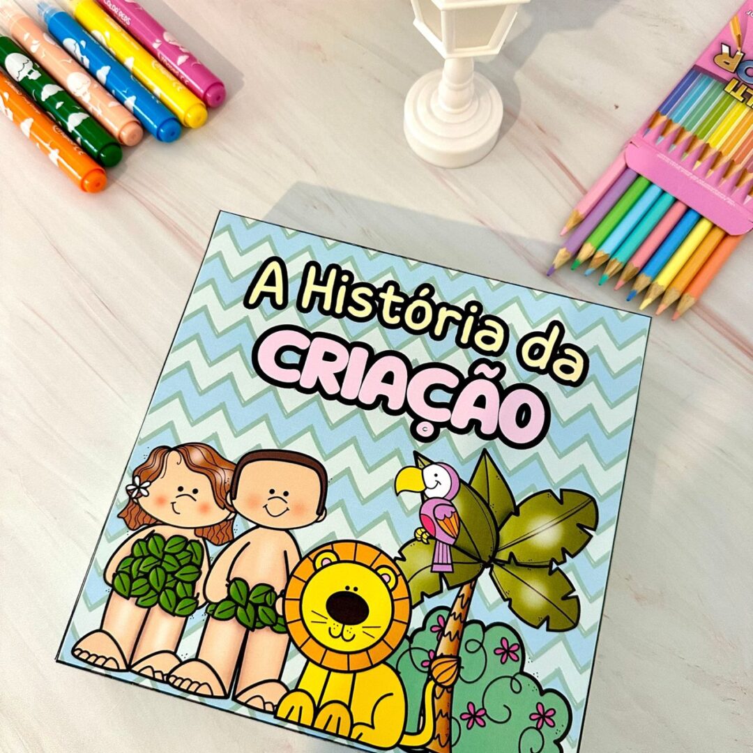 Livro na Caixa “A História da Criação”