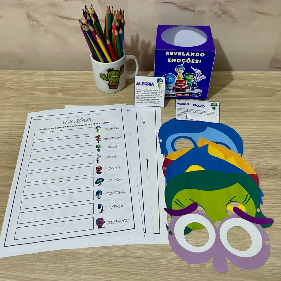 Caixa das Emoções Divertidamente