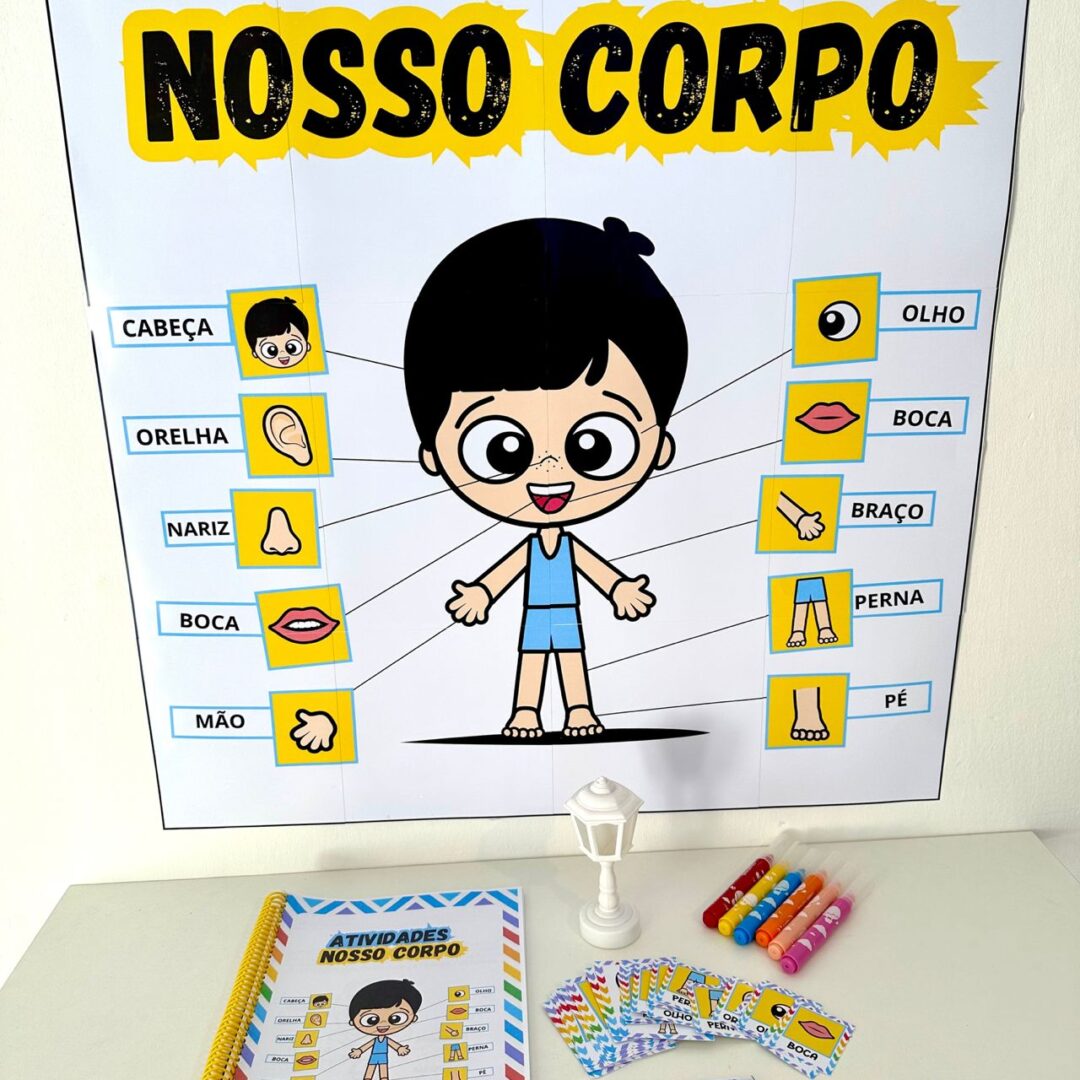 Kit Tema "Nosso Corpo"