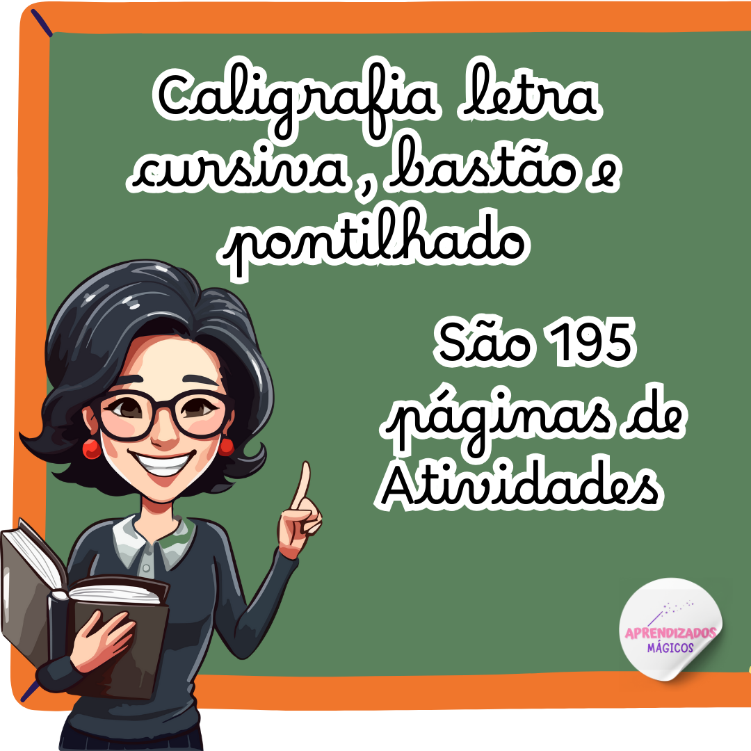 📘 Atividades de Caligrafia para Fundamental 1