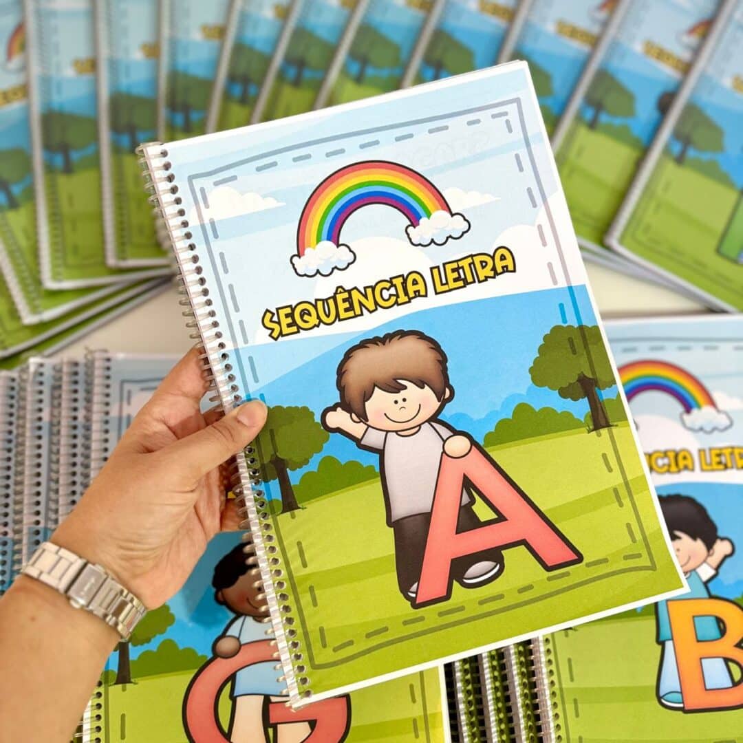 Kit com 26 Apostilas de Atividades para Trabalhar o Alfabeto