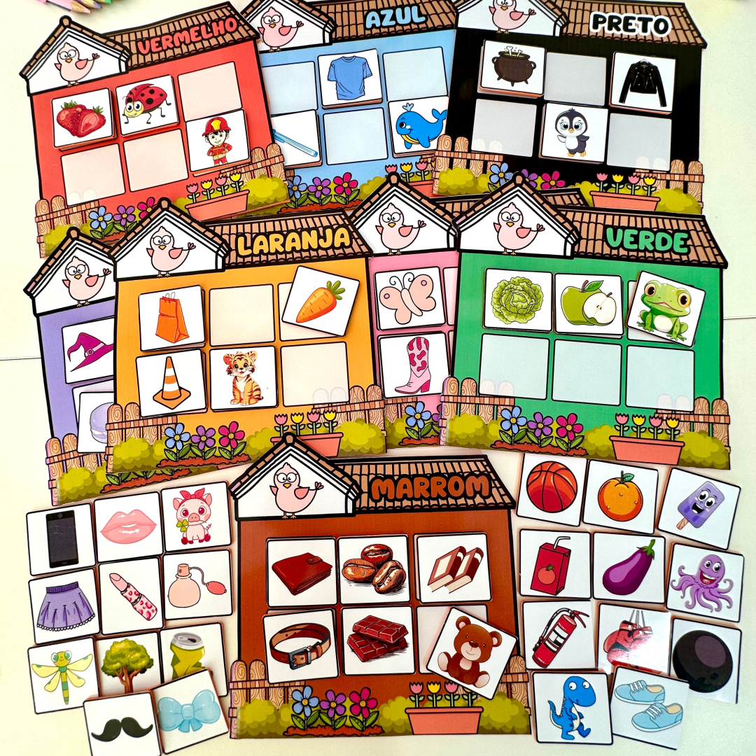 🏠 Casinha das Cores