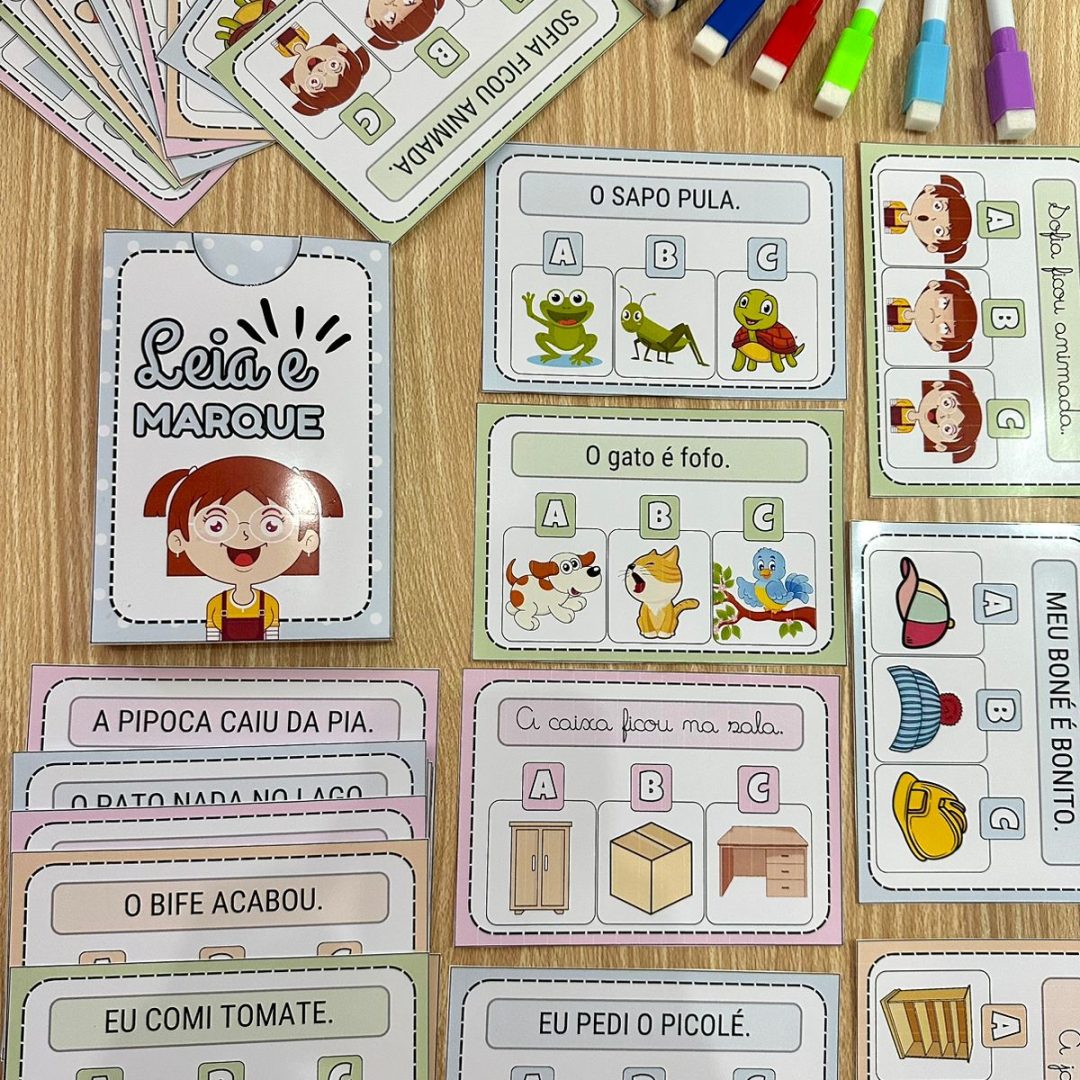 Leia e Marque 📚✔️