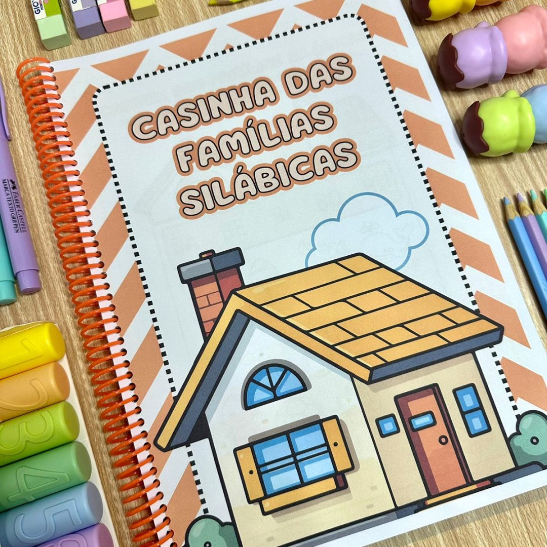 Casinha das Famílias Silábicas 🏠