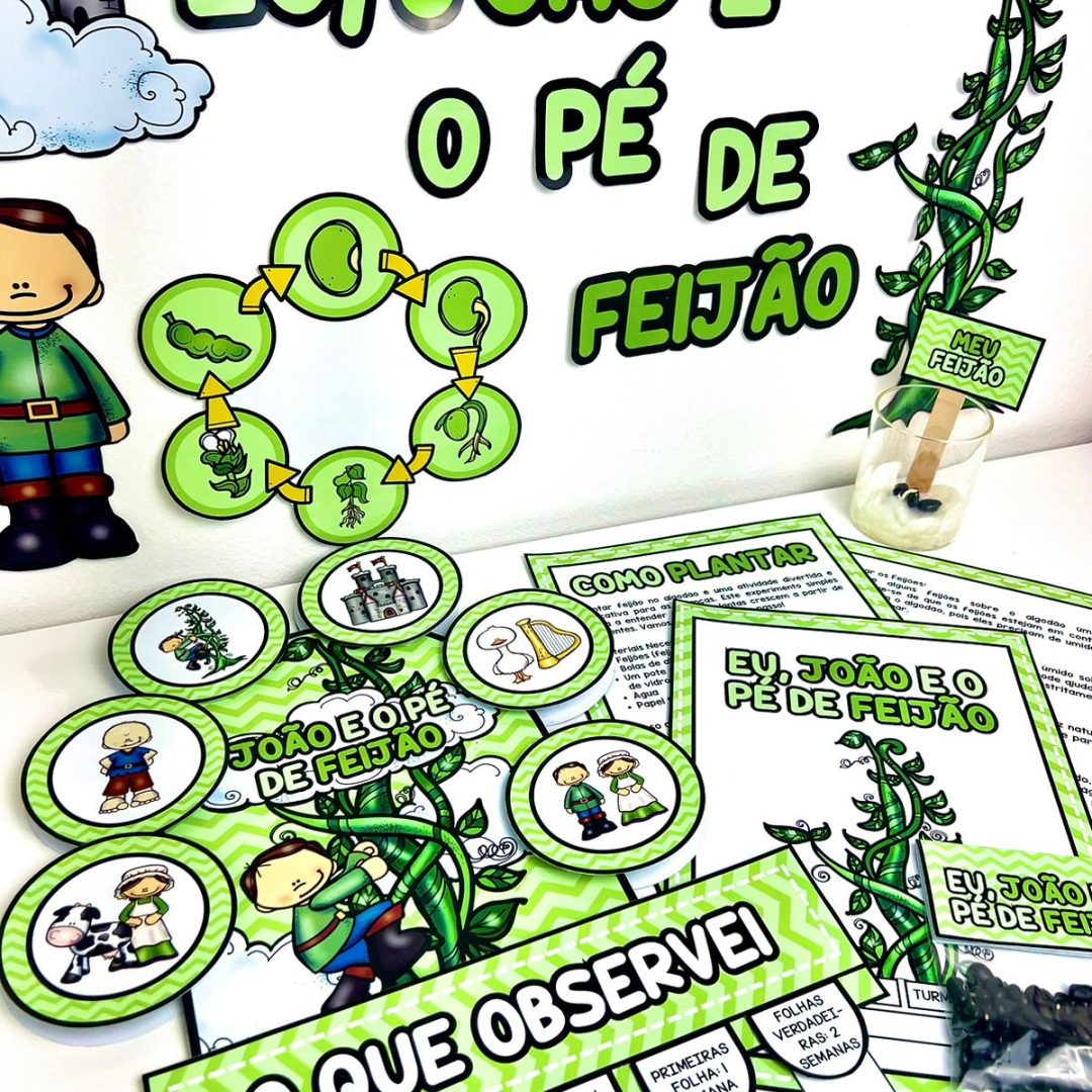 Sequência Didática: João e o Pé de Feijão 🌱