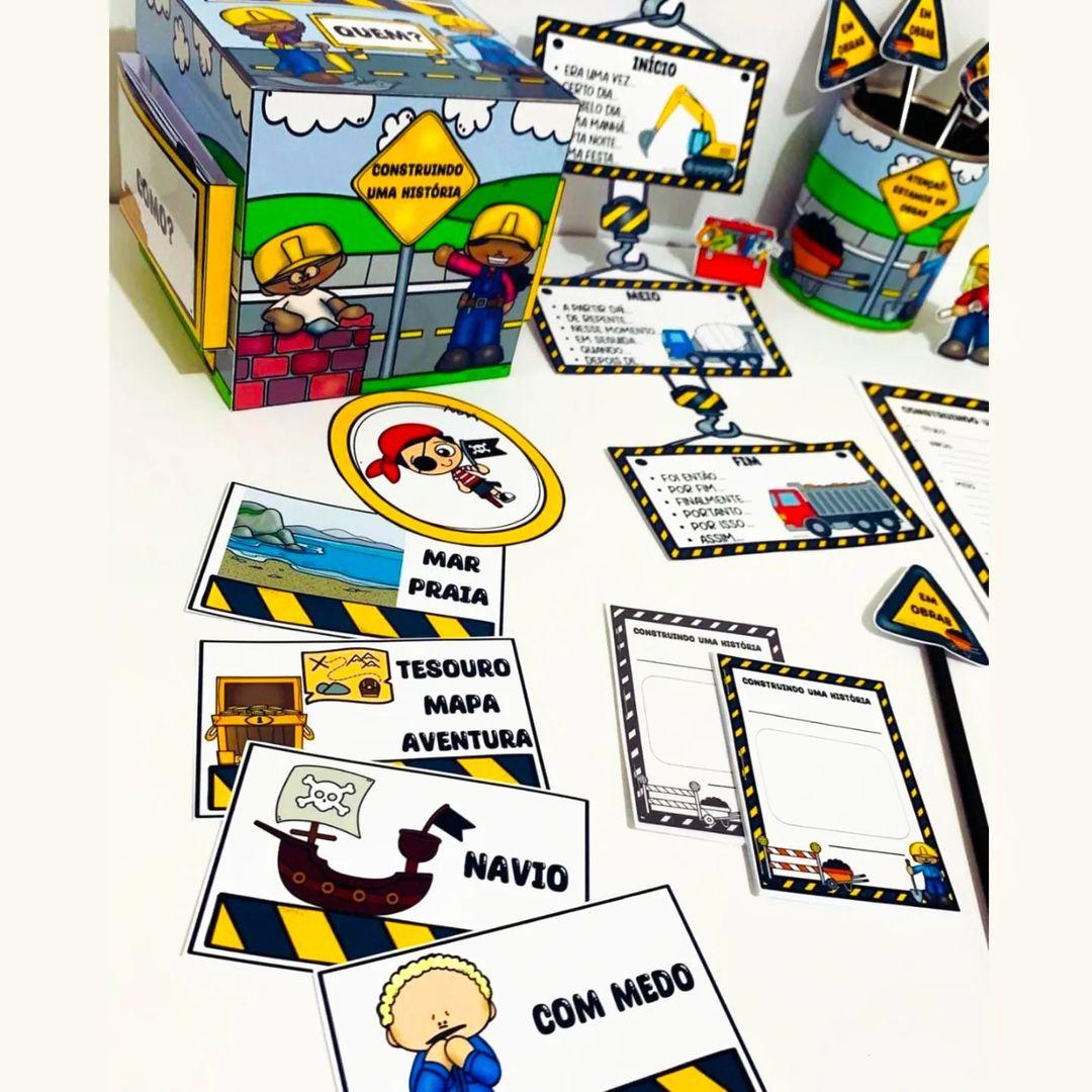 Vamos Construir uma História? 🚧