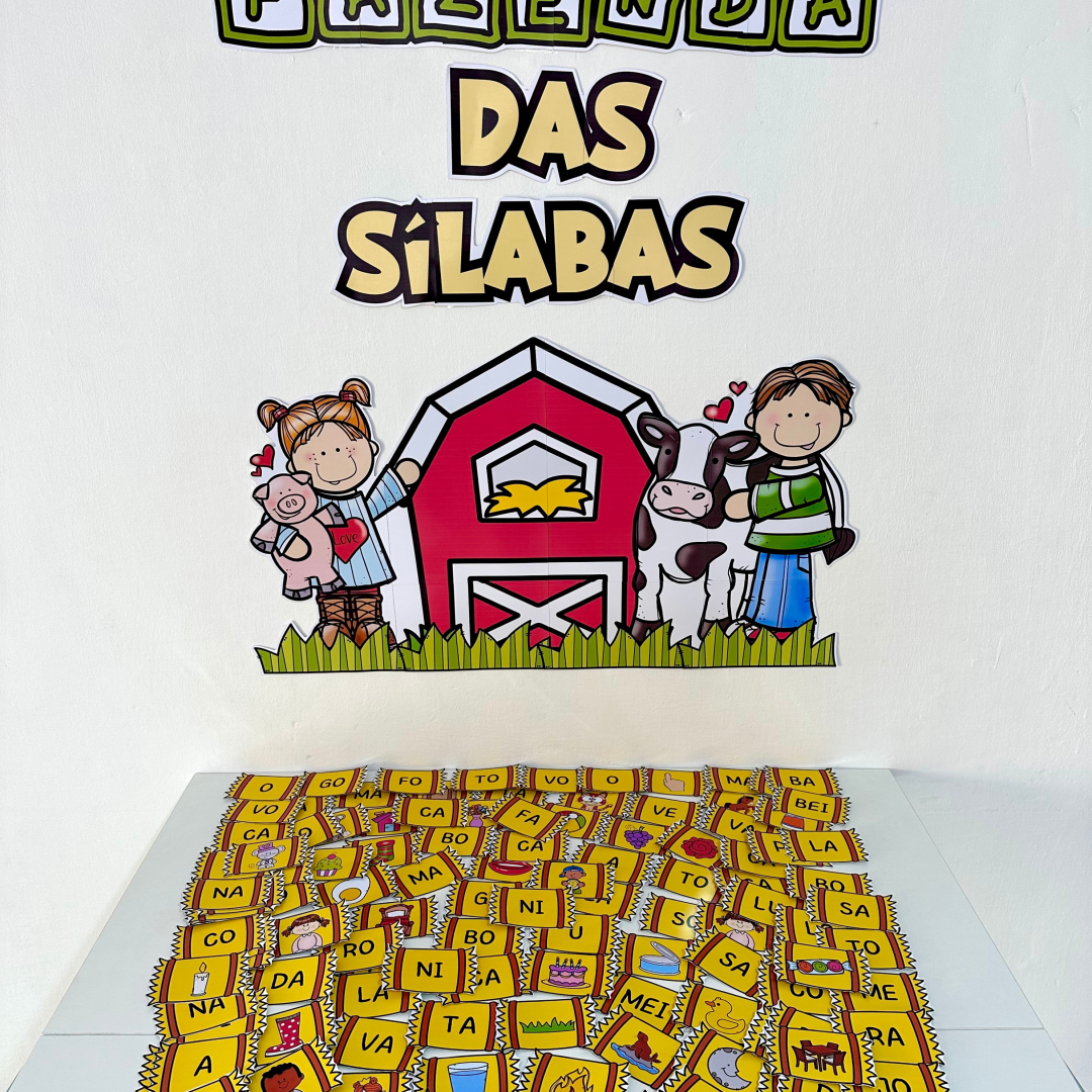 🐄🌾 Kit Fazenda das Sílabas