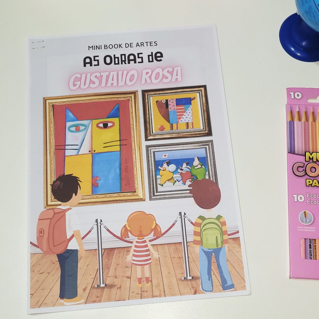 🎨 Mini Livro de Artes
