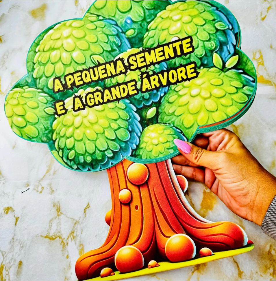 A PEQUENA SEMENTE E A GRANDE ÁRVORE 🌱