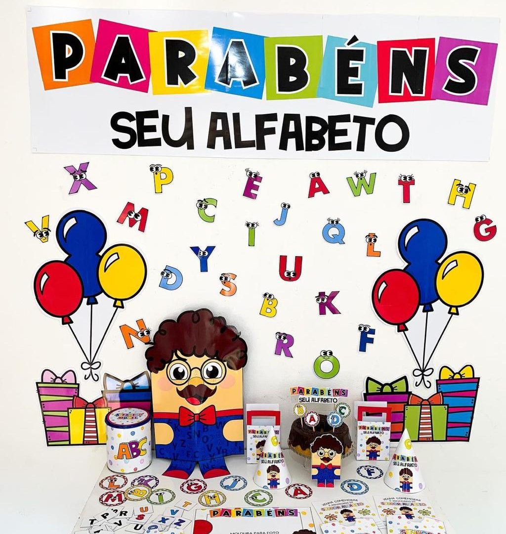 Kit  “Aniversário do Seu Alfabeto”