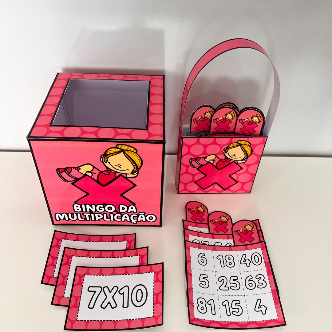 Bingo da Multiplicação – Jogo Educativo de Matemática (PDF para Imprimir)