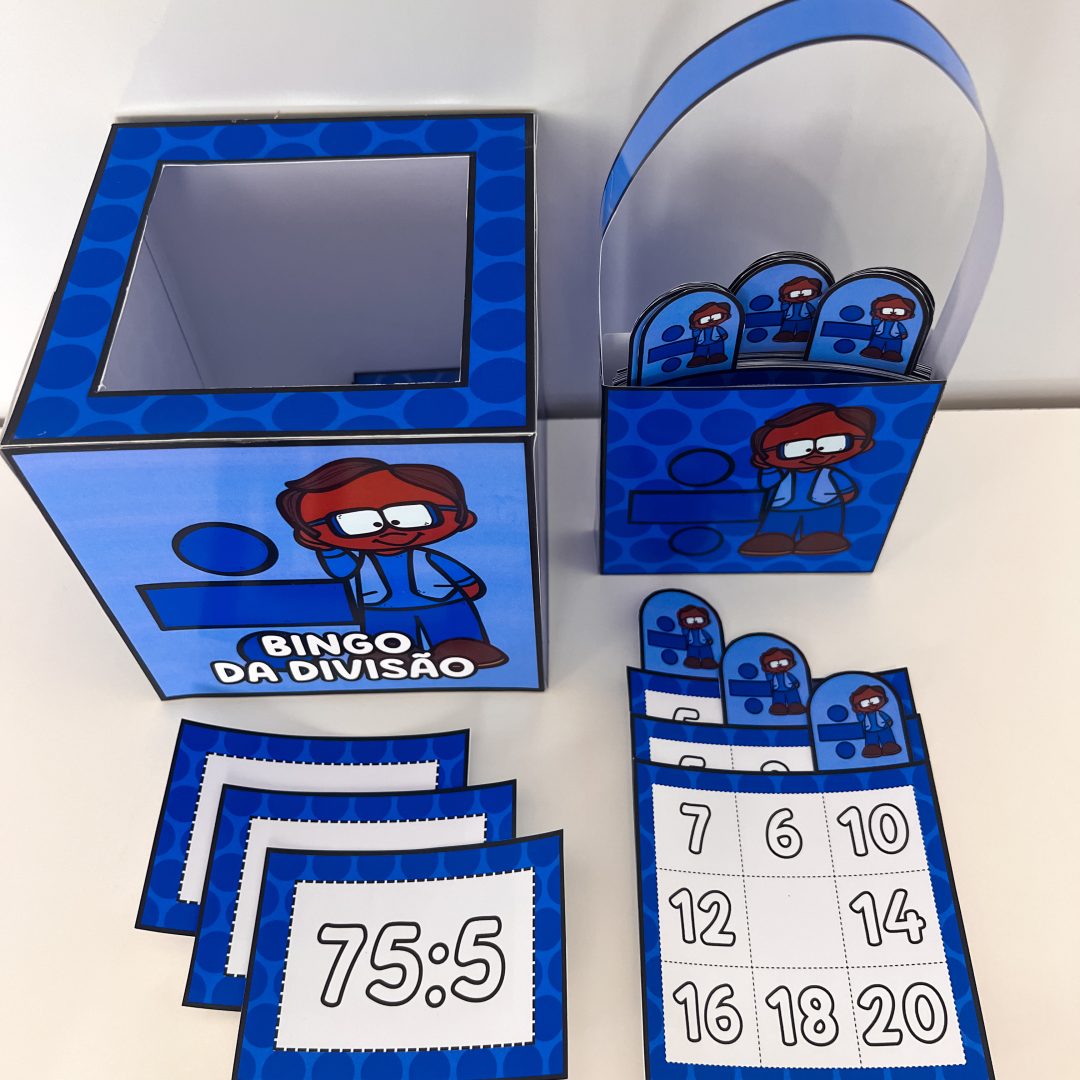 Bingo da Divisão – Jogo Educativo de Matemática (PDF para Imprimir)