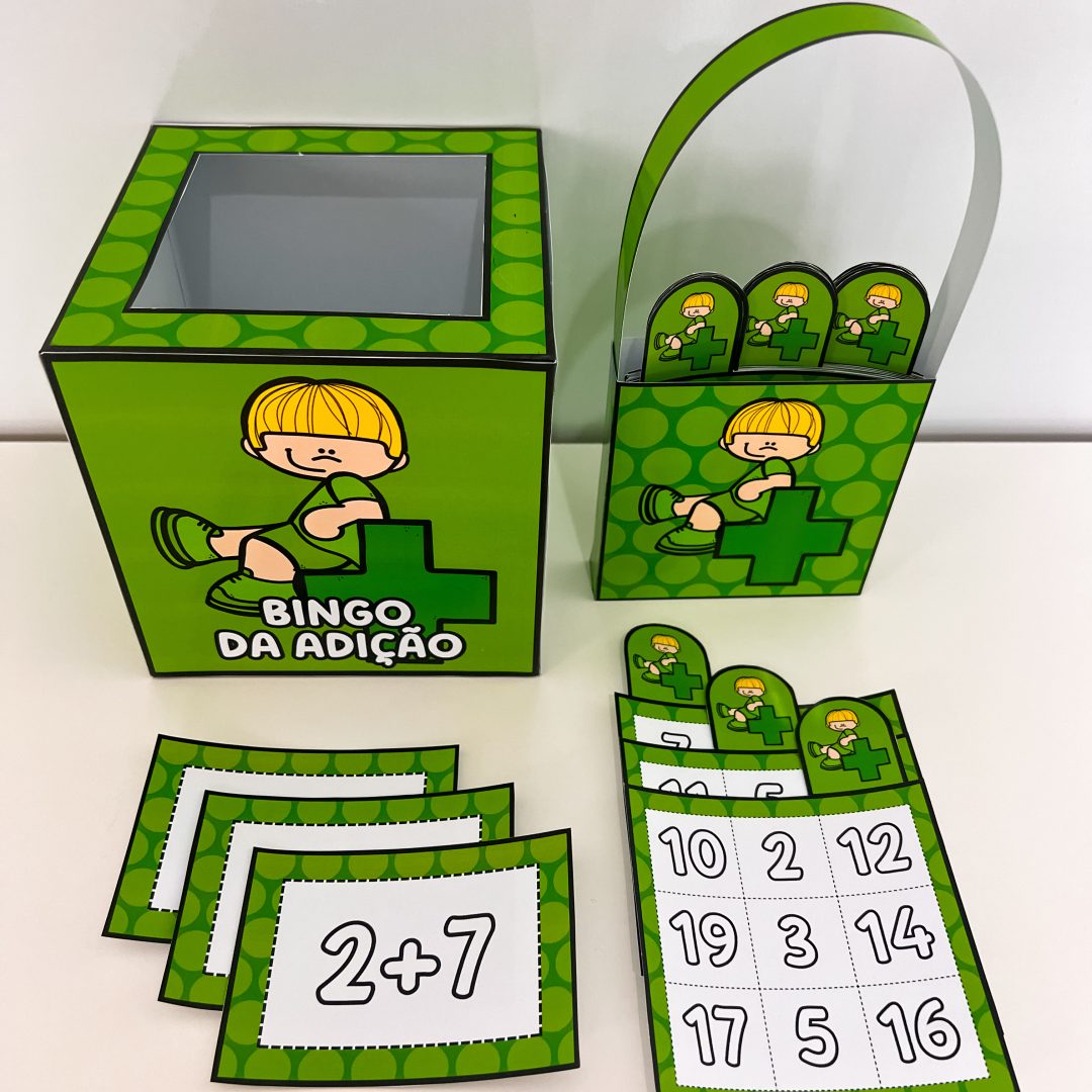 Bingo da Adição – Jogo Educativo de Matemática (PDF para Imprimir)