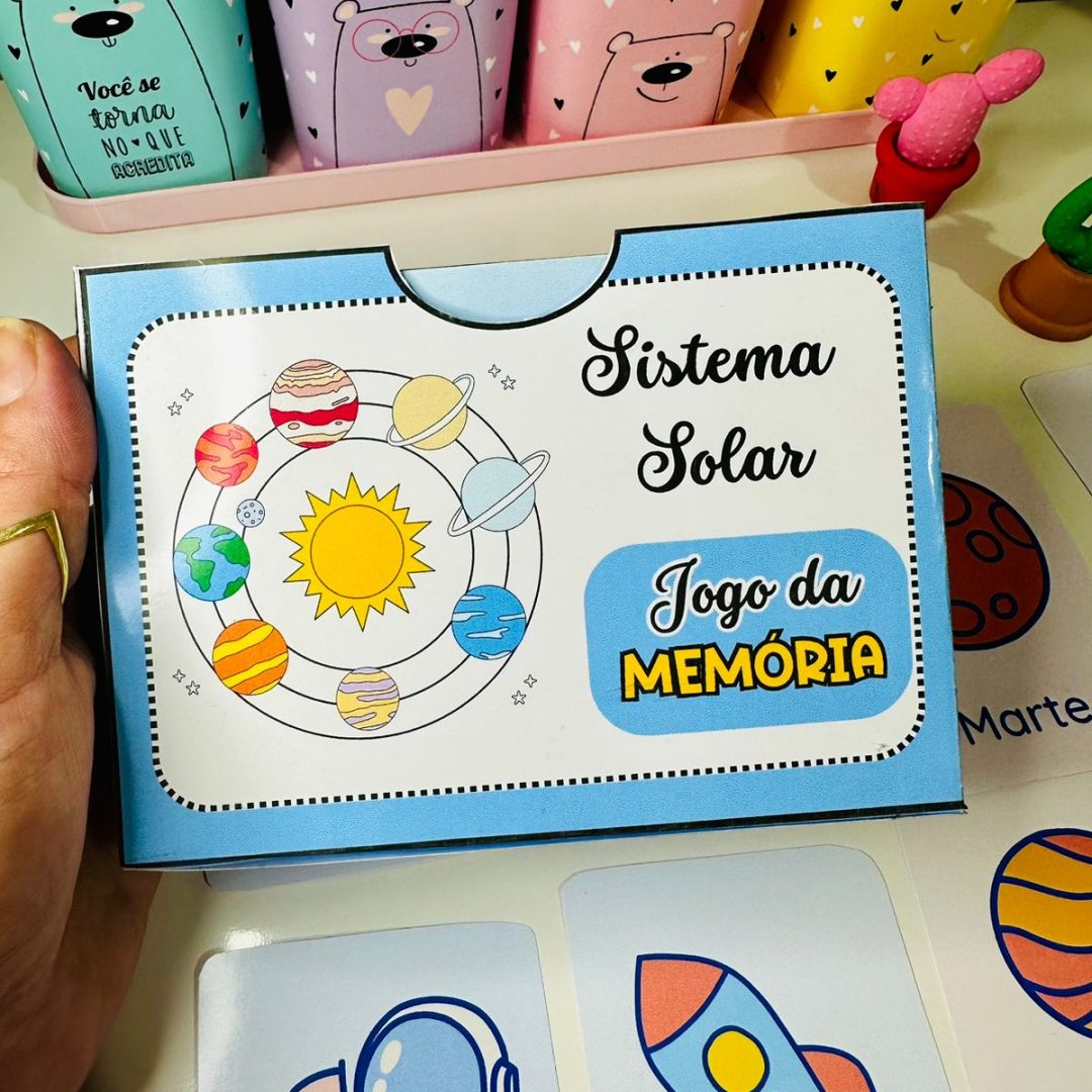 Jogo da Memória - Sistema Solar 🪐