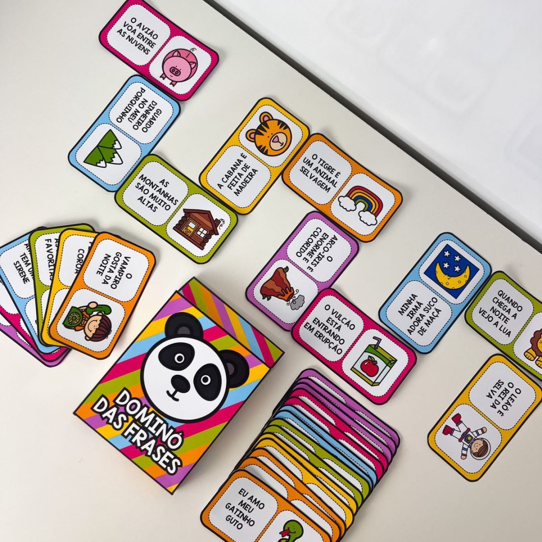 Dominó  das Frases 📚