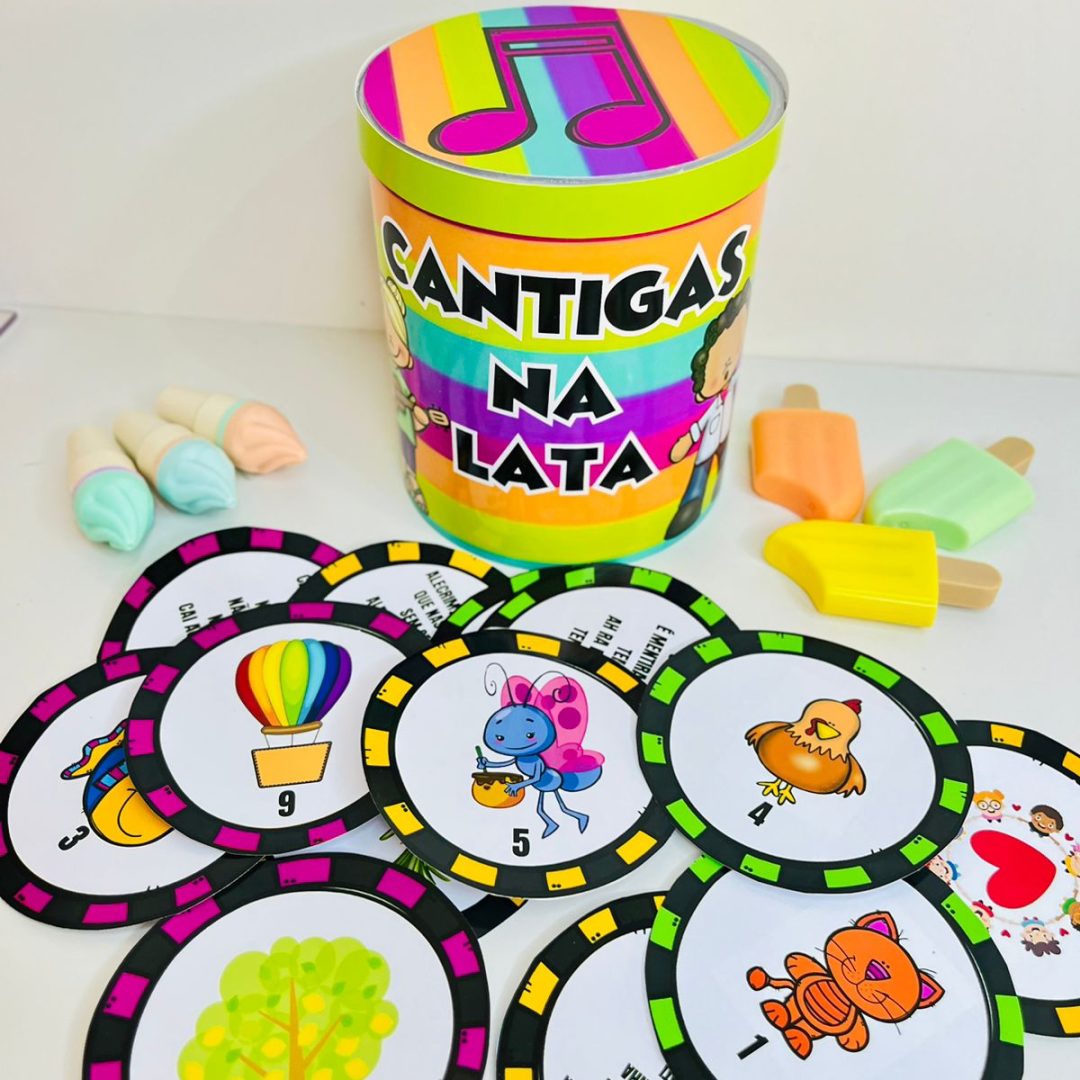 🎶 Cantigas na Lata: Diversão e Aprendizado Musical 🎶