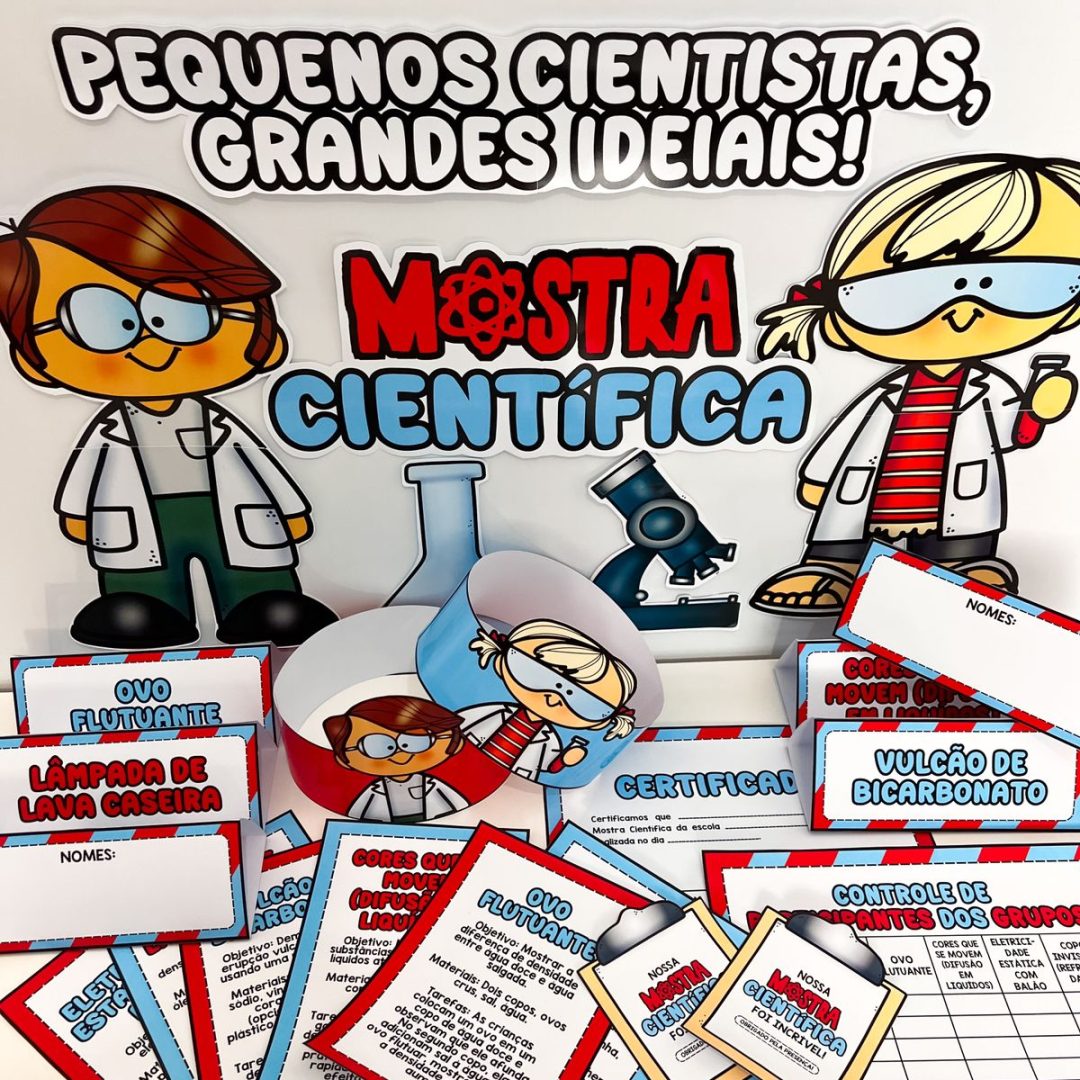 🔬 Kit Cientista Escolar