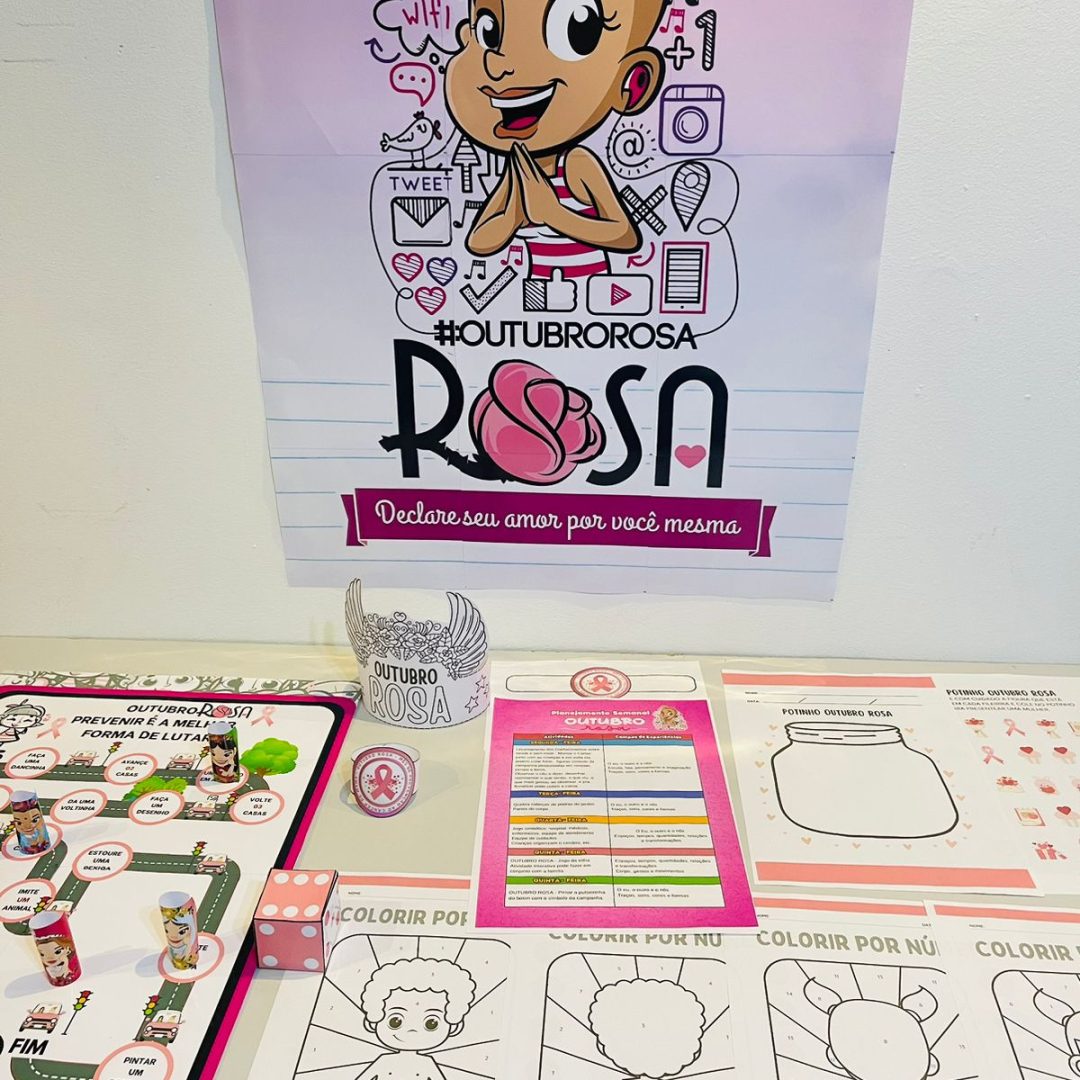 🌸Combo  Pedagógico Outubro Rosa 🌸