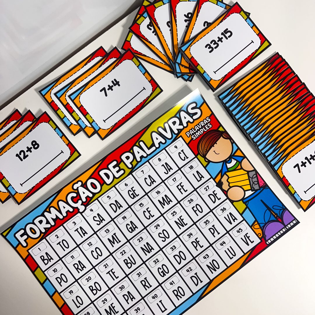 🔤 Formação de Palavras com Sílabas Simples e Adição 🔢