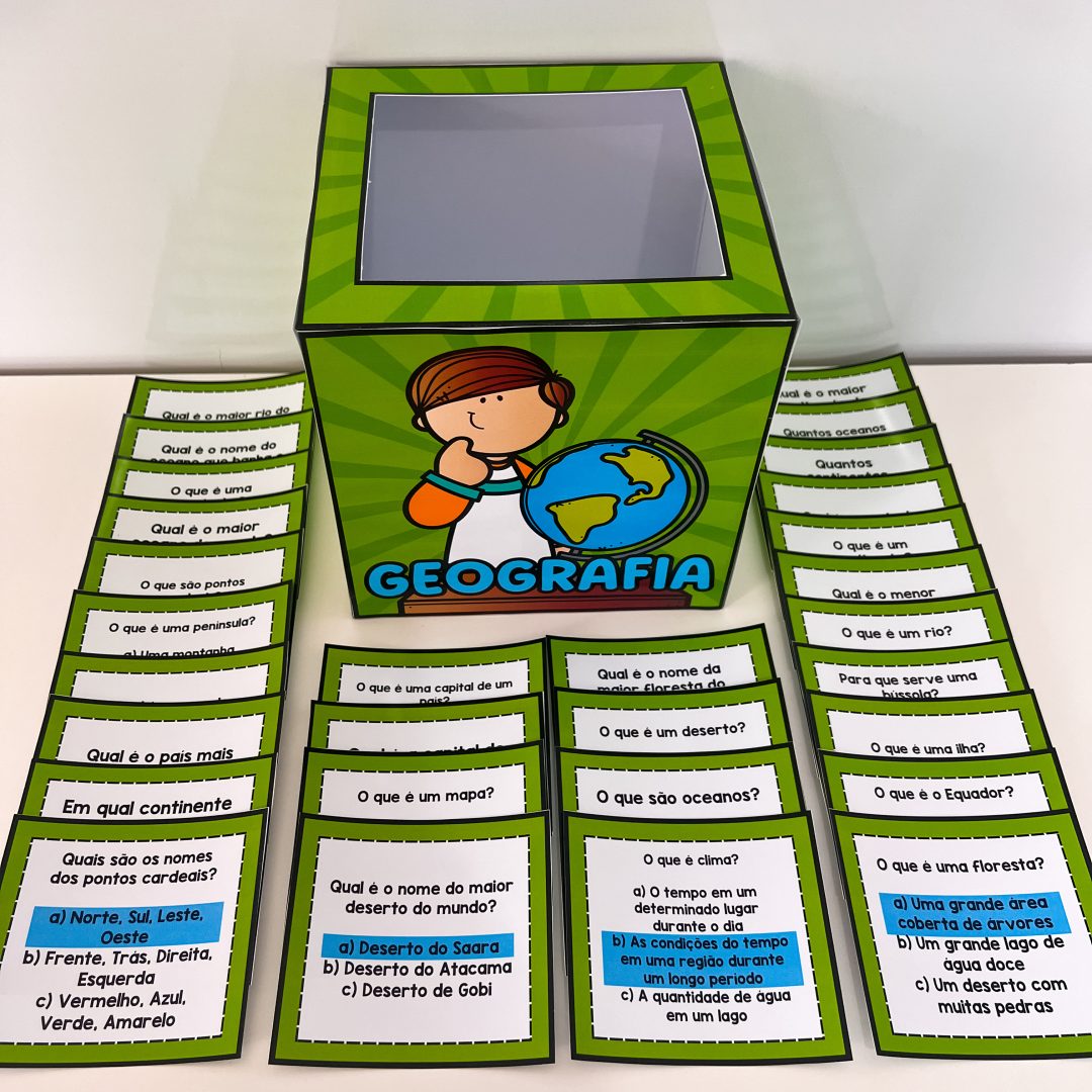 🌍 Quiz de Geografia - Ensino Fundamental