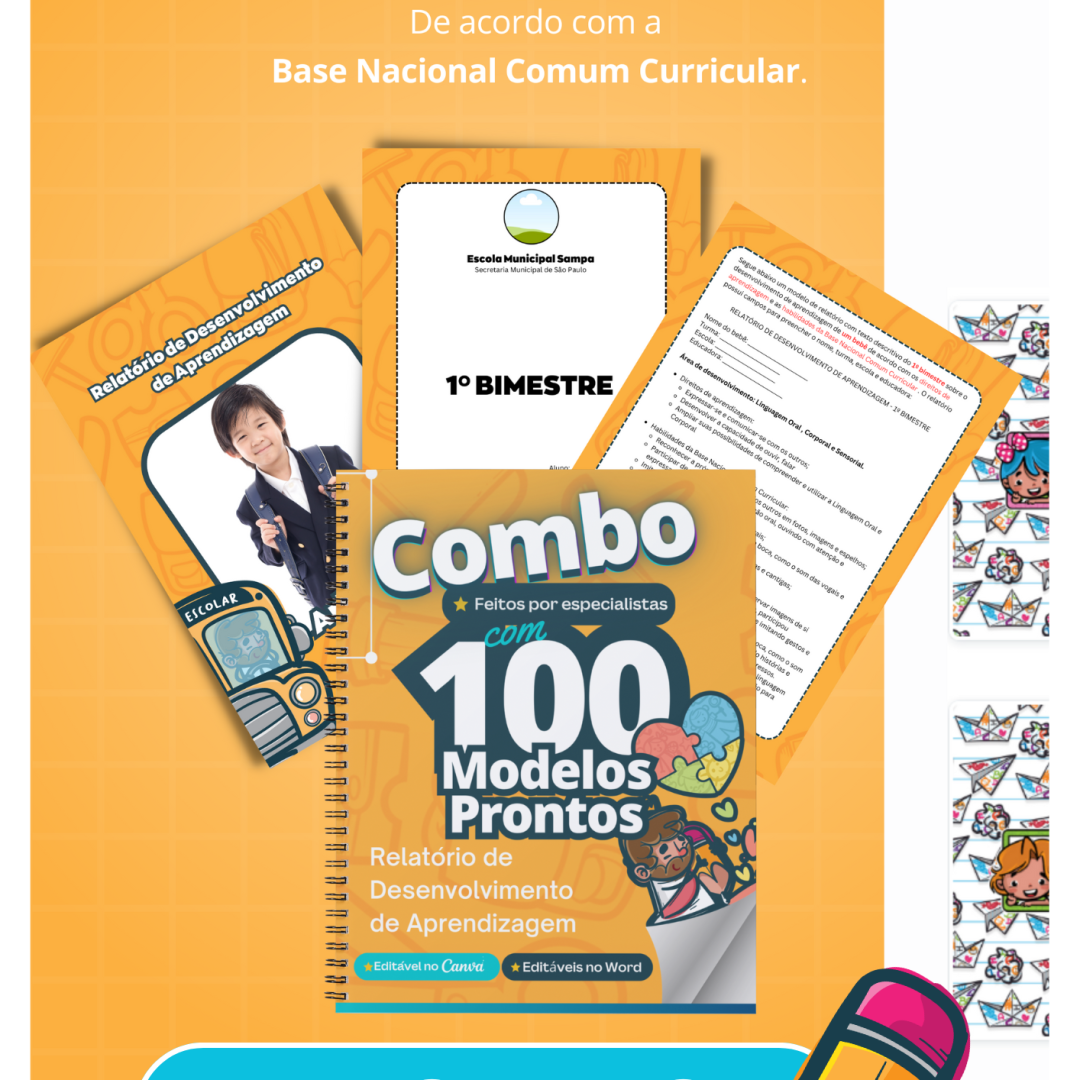 Relatórios de Desenvolvimento: Ensino Fundamental I (1º ao 5º ano) e Educação Especial