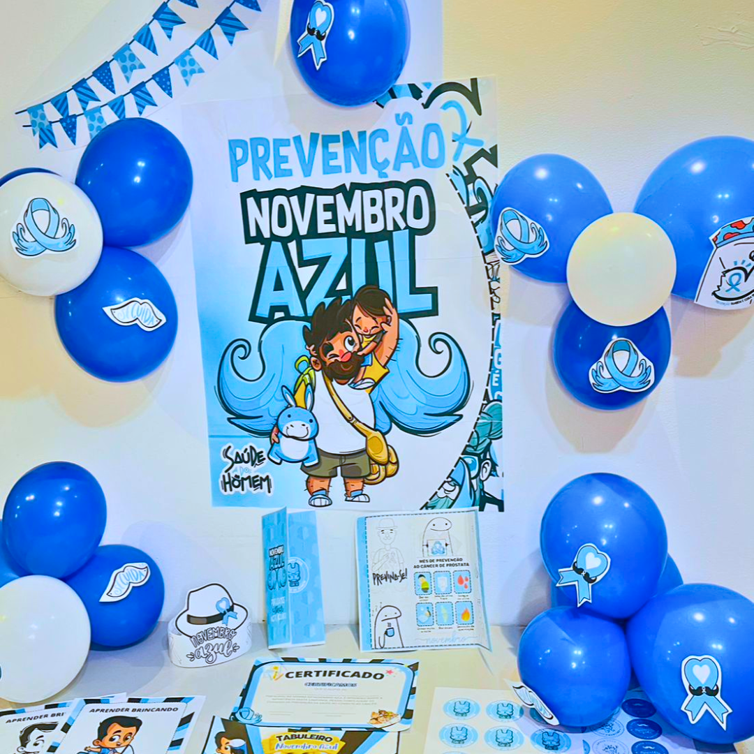 Novembro Azul : Cuidando de quem cuida de mim !