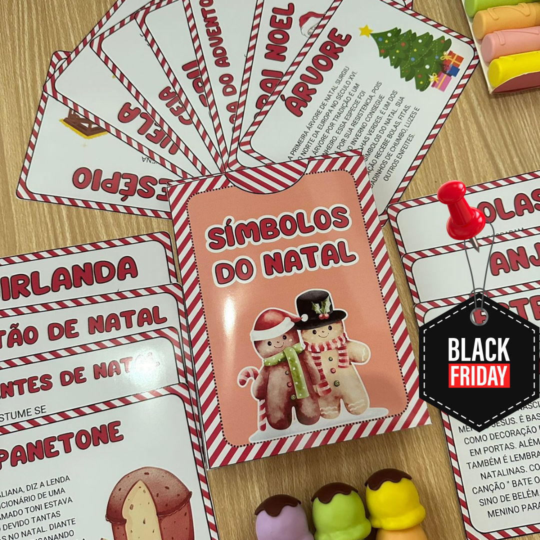 🌟 Fichas de Leitura: Símbolos do Natal 🎄