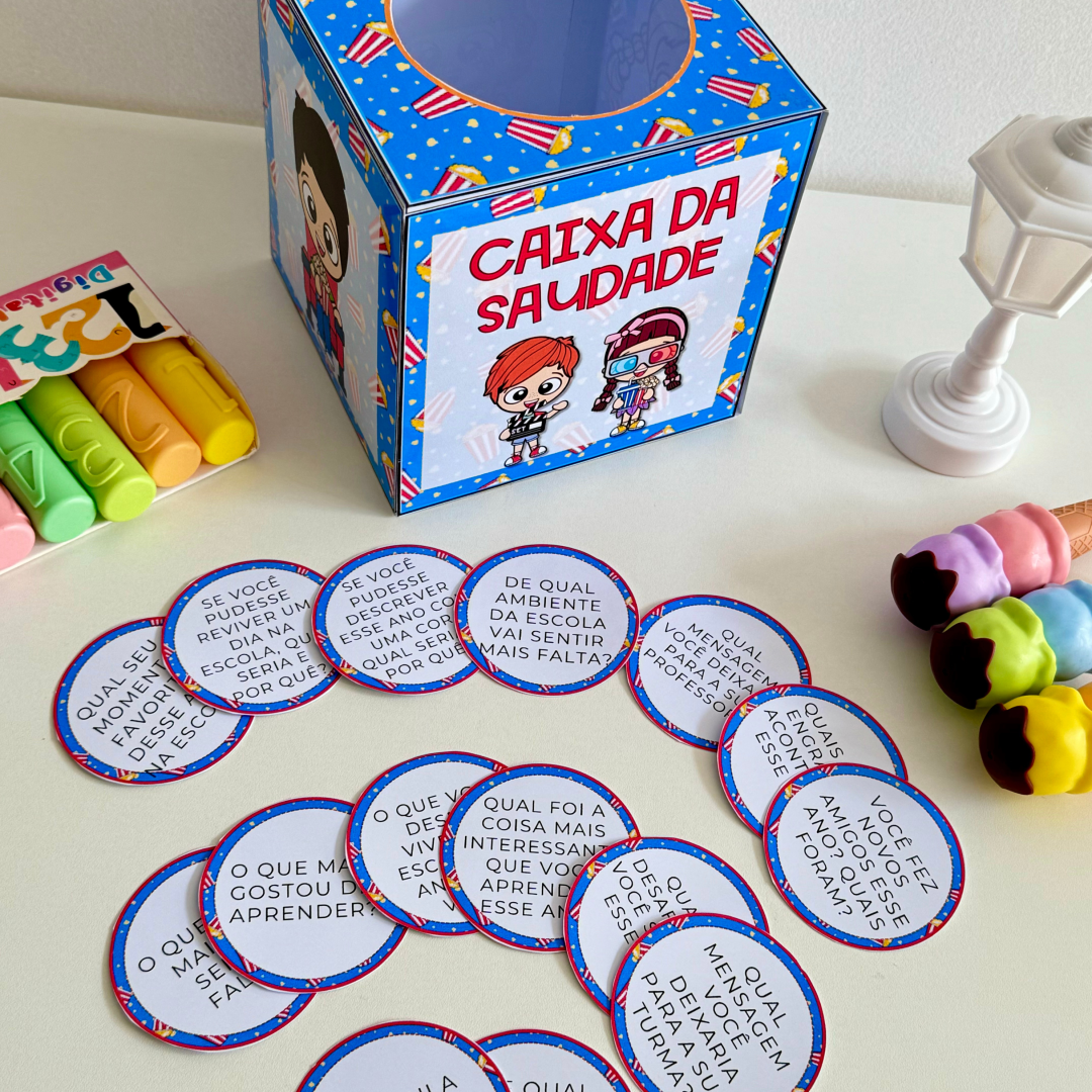 🎁 Caixa Dinâmica da Saudade