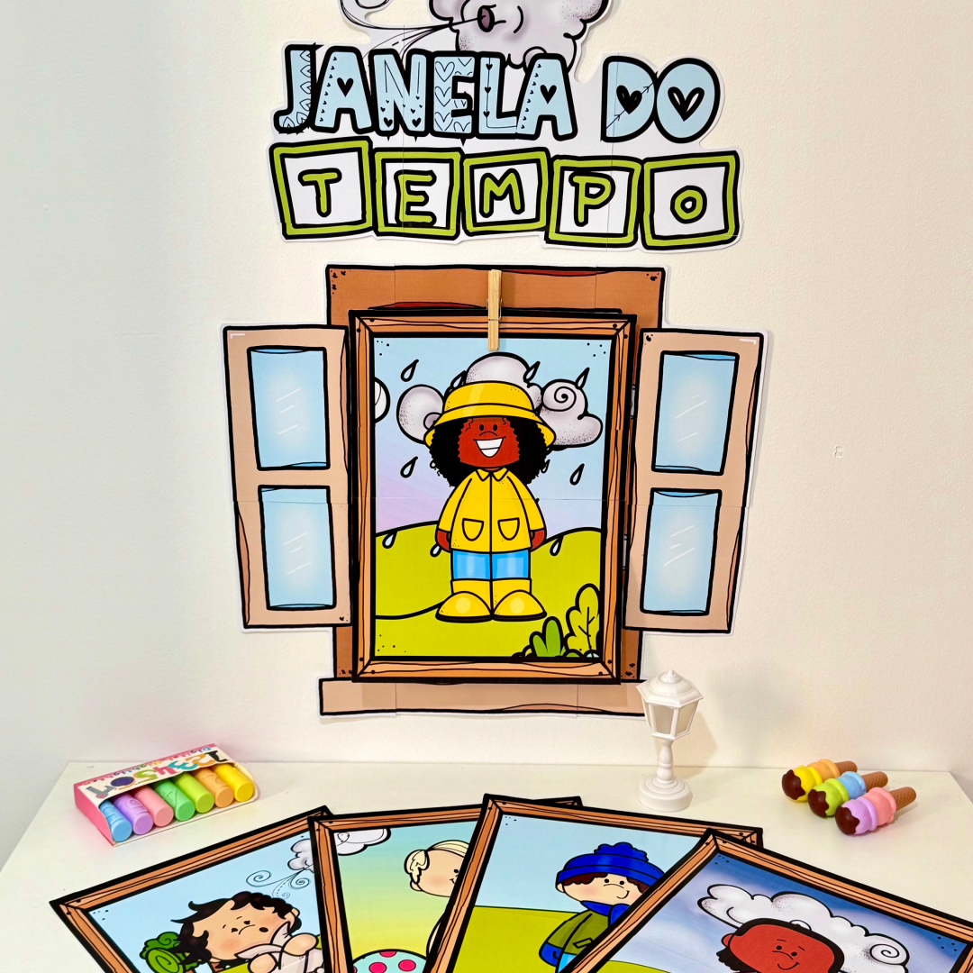 🌤 Painel “Janela do Tempo” – Tornando a rotina ainda mais especial!