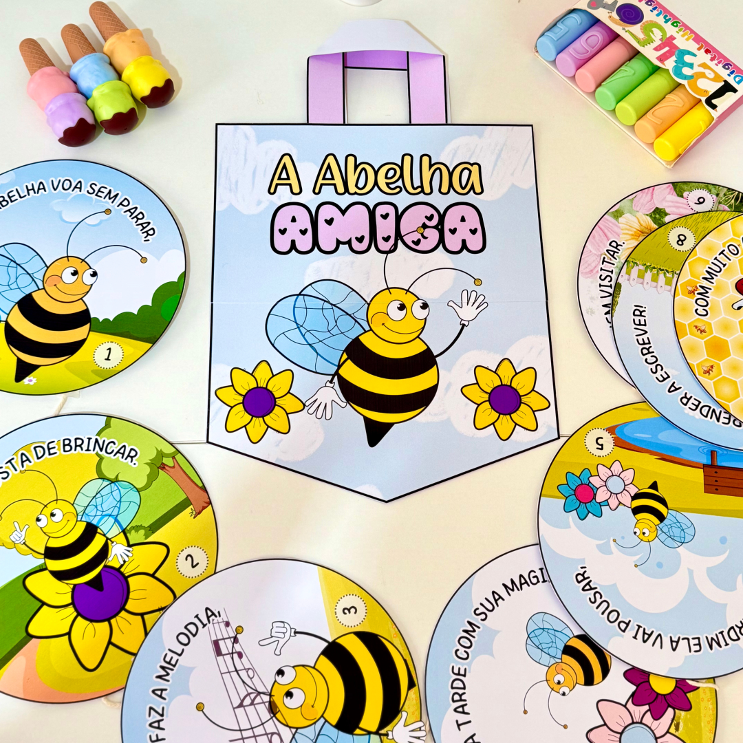 ✨ Sacola para Contação de Histórias: Trabalhando a Vogal A ✨