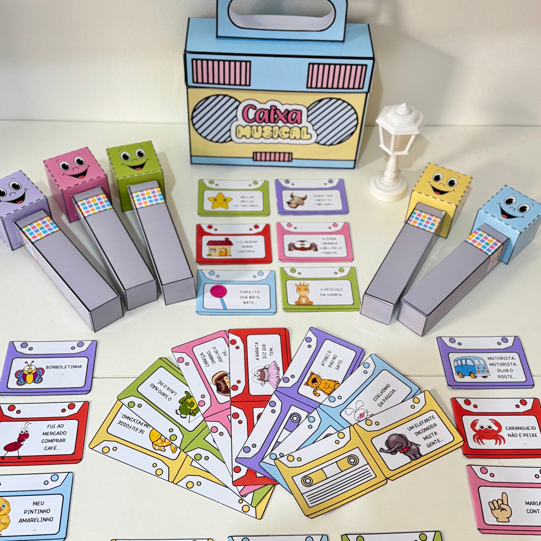 🎶✨ Kit Caixa Musical