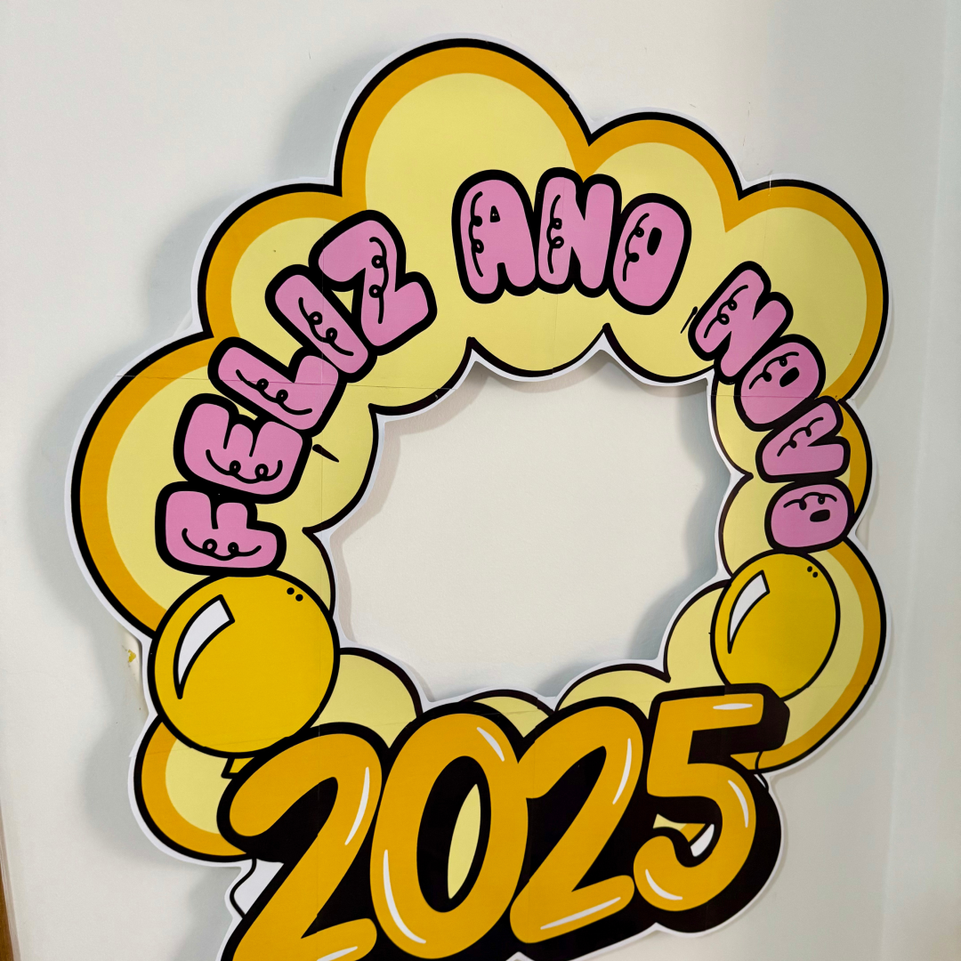 Decoração para Bambolê Tema “Feliz 2025”! 🎊