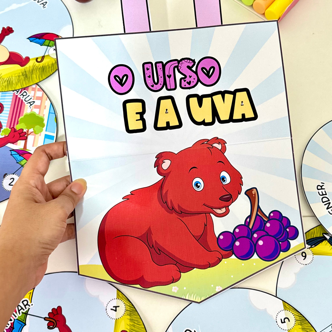 ✨ Sacola para Contação de Histórias: Trabalhando a Vogal U ✨