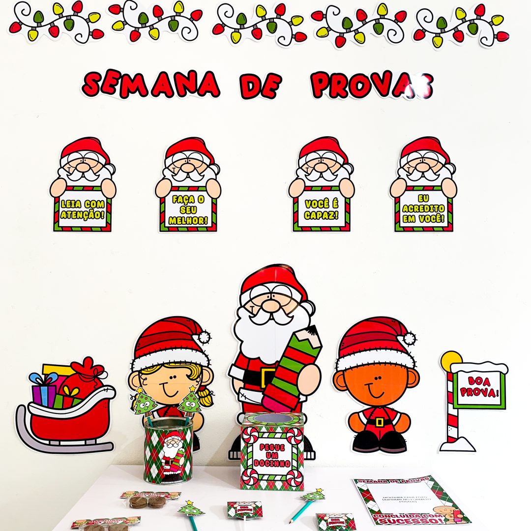 🎄✨ Kit Natalino da Semana de Provas