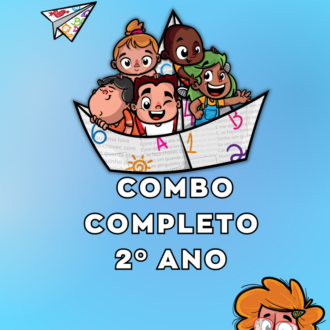 Combo de Atividades 2º Ano em PDF – Português, Matemática, Ciências, História e Geografia