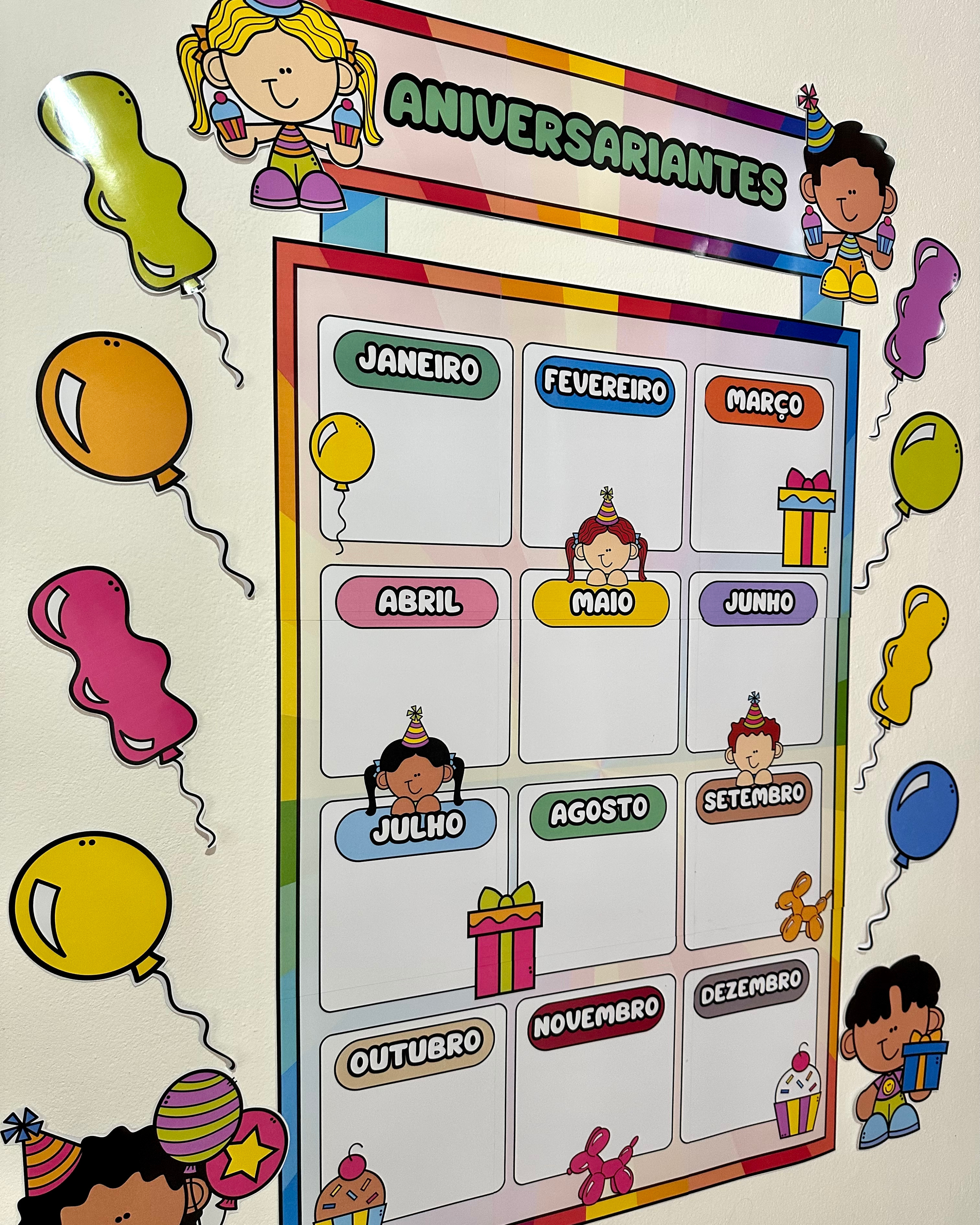 🎉 Painel de Aniversariantes 🎈 - Imagem 7