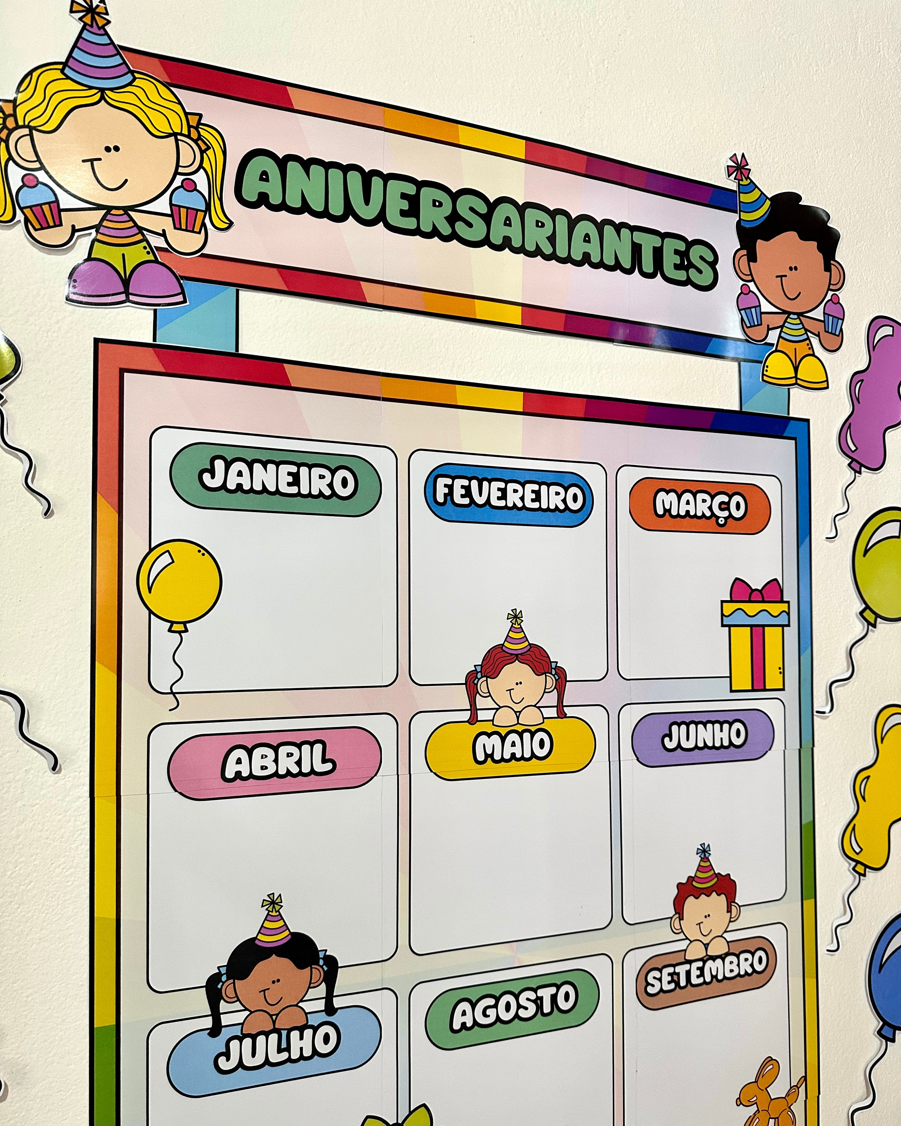 🎉 Painel de Aniversariantes 🎈 - Imagem 2