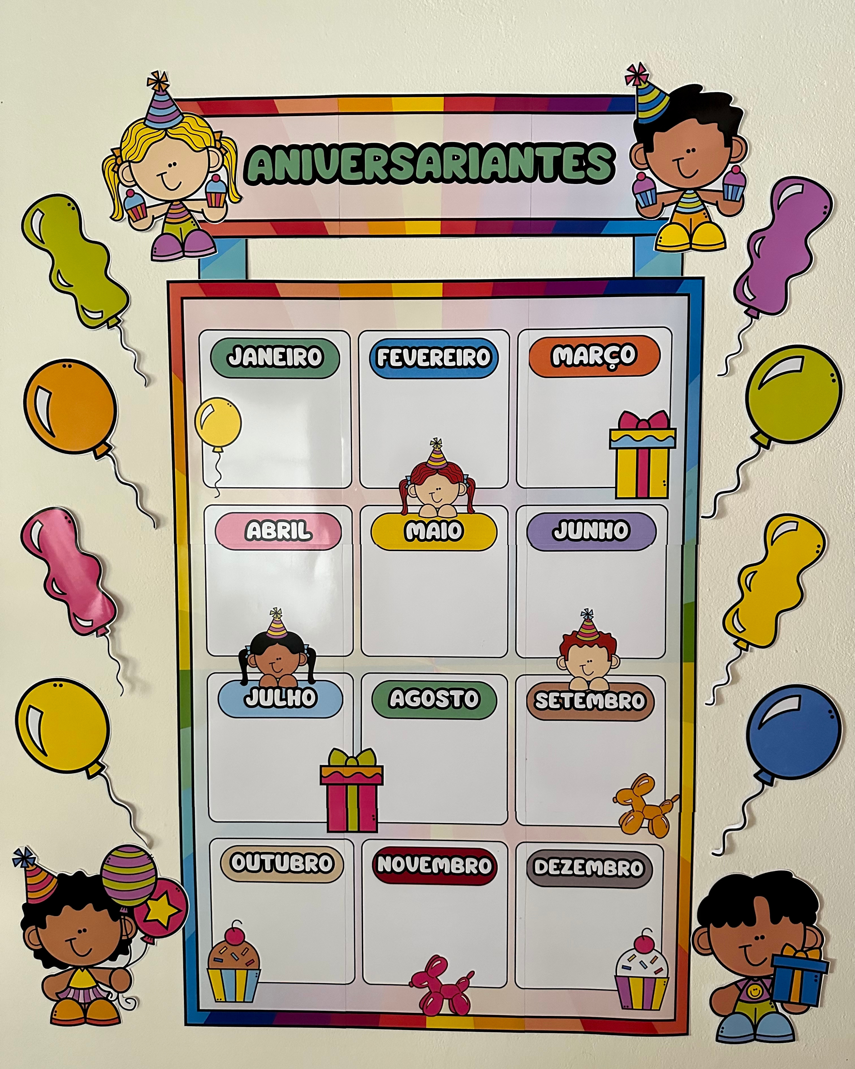 🎉 Painel de Aniversariantes 🎈 - Imagem 8