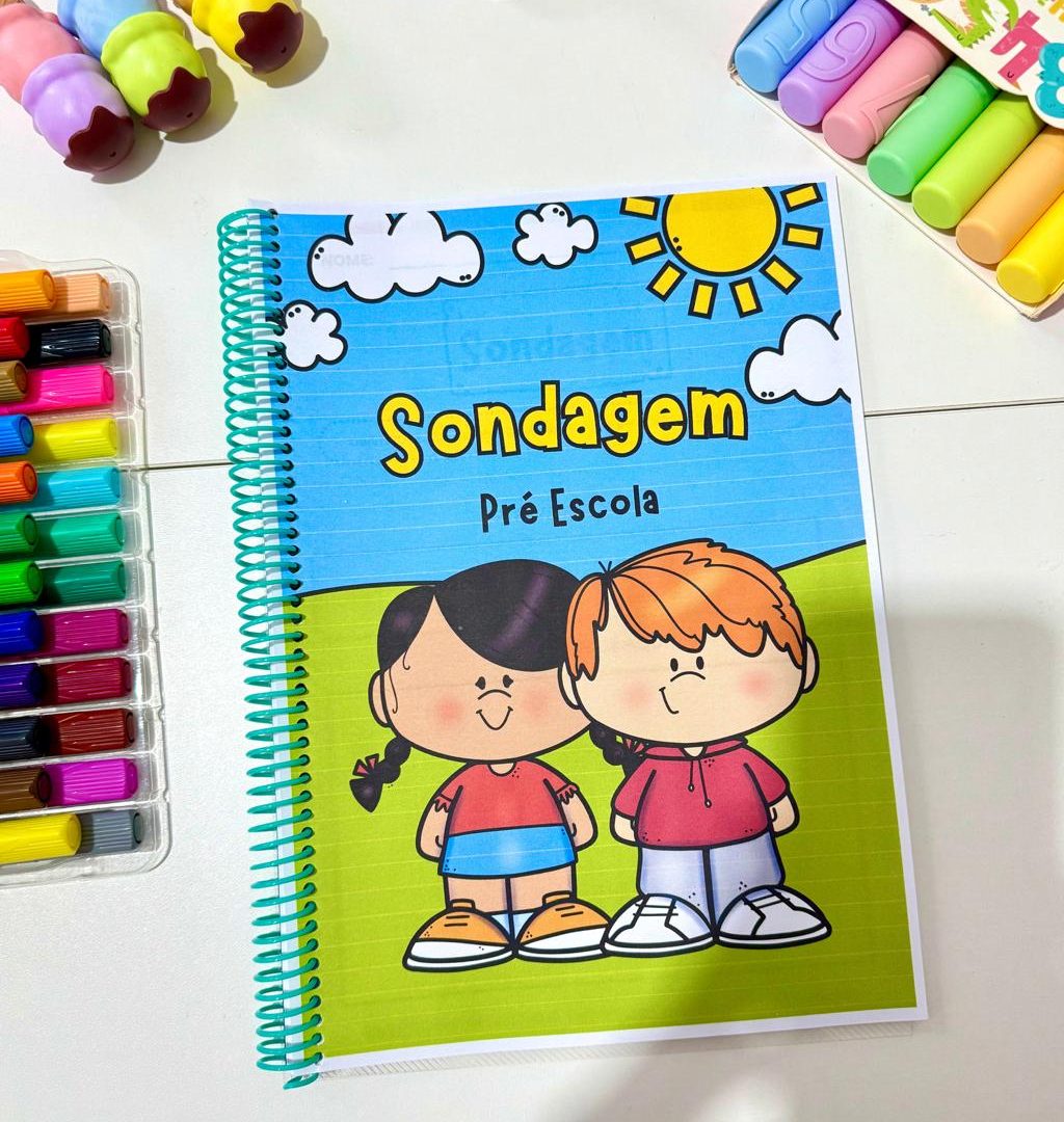 📚✨ Apostila Sondagem Pré-Escola