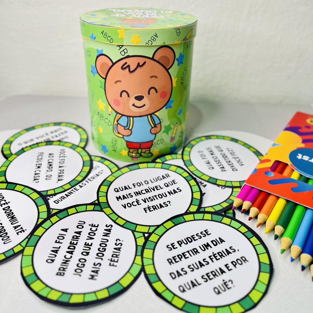 Dinâmica de Volta às Aulas – Perguntas para Início do Ano Letivo