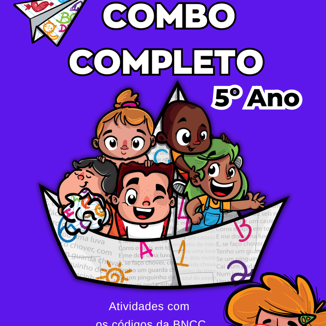 ✨ SUPER COMBO EDUCATIVO – 5º ANO (ALINHADAS A BNCC 2025)✨