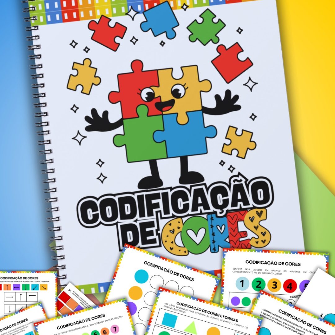 🎨 Codificação de Cores – Aprendizado Lúdico e Criativo! 🧠✨